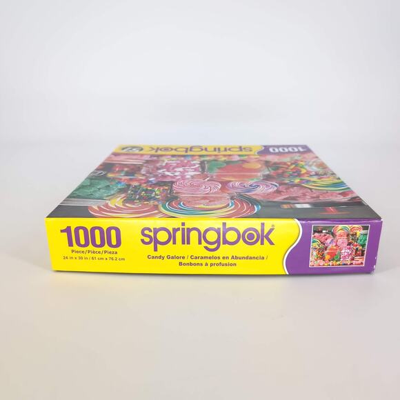 Springbok 1000 Piece Candy Galore Guy Call Photography Jigsaw Puzzle - GUC - Picture 7 of 11